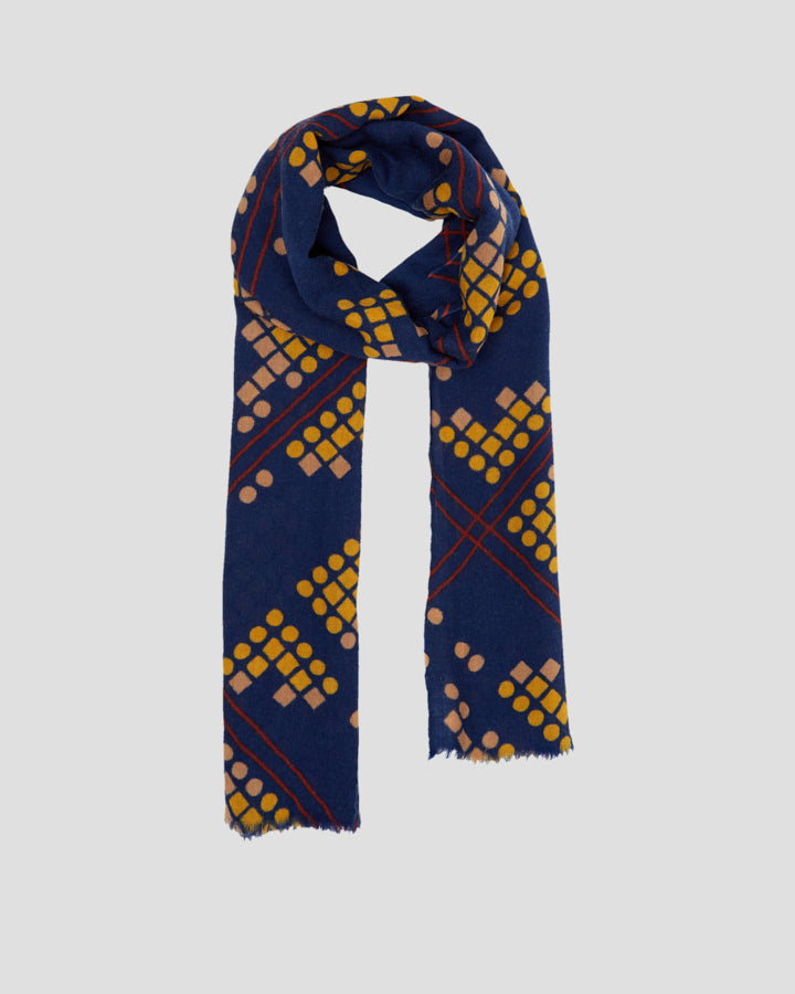 Mokalunga Snood Horla Bleu - Accessoires textile echarpe Femme 39,90 €